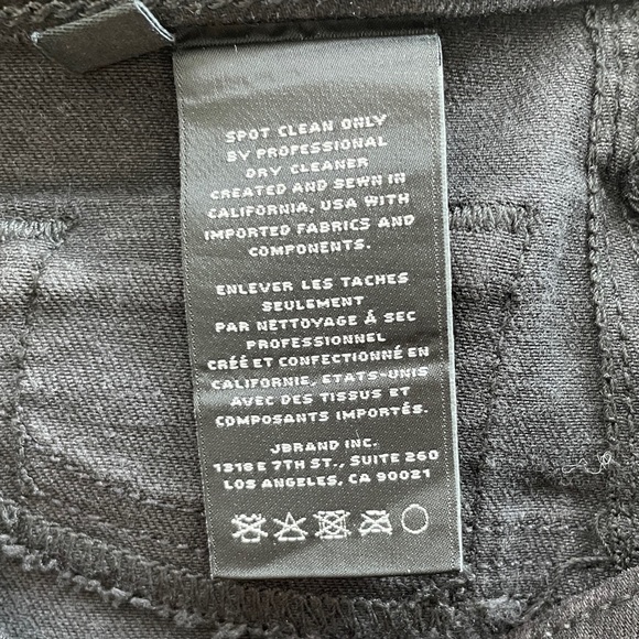 NWOT J Brand Leenah High-Rise Ankle Skinny Stretch Caiman Print Pants - Sz 29 - Picture 11 of 14